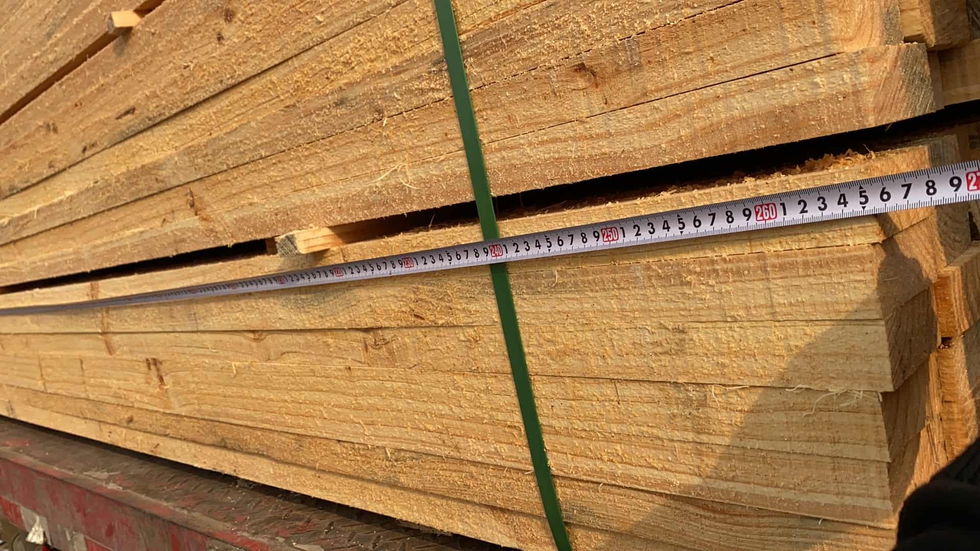木料测量成品尺寸