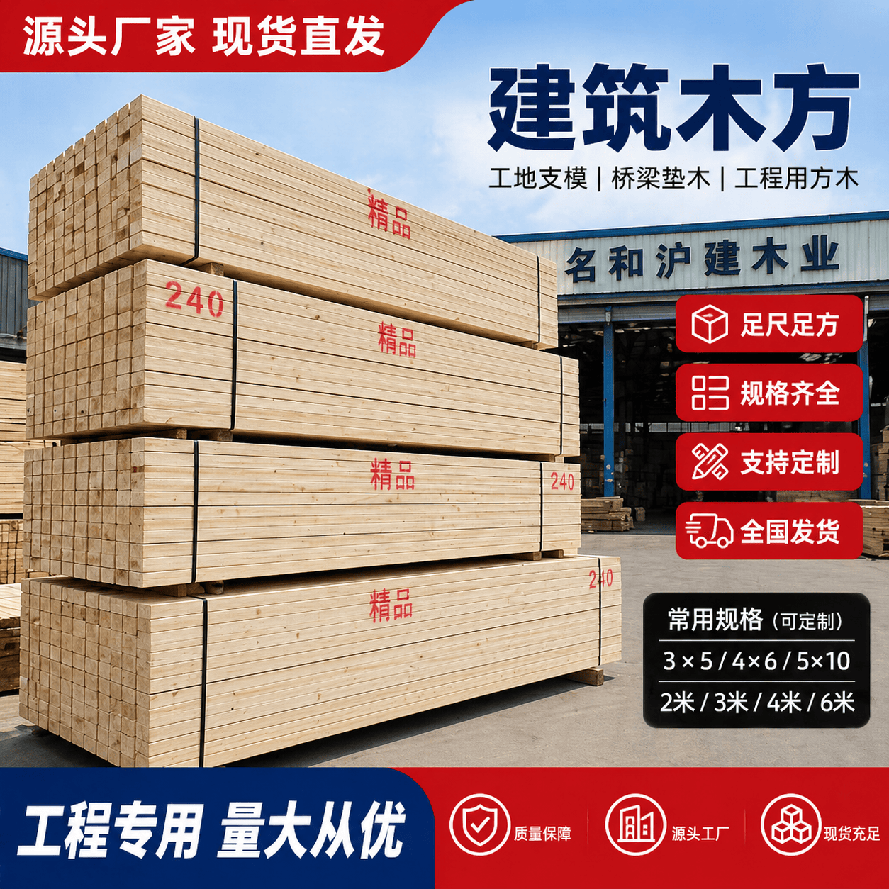建筑木方采购图片42